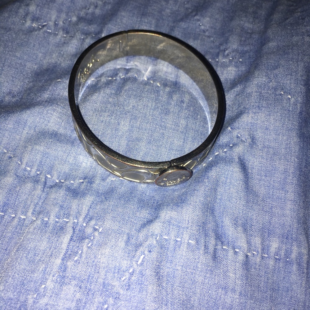 Signature Coach Hinged Bracelet
